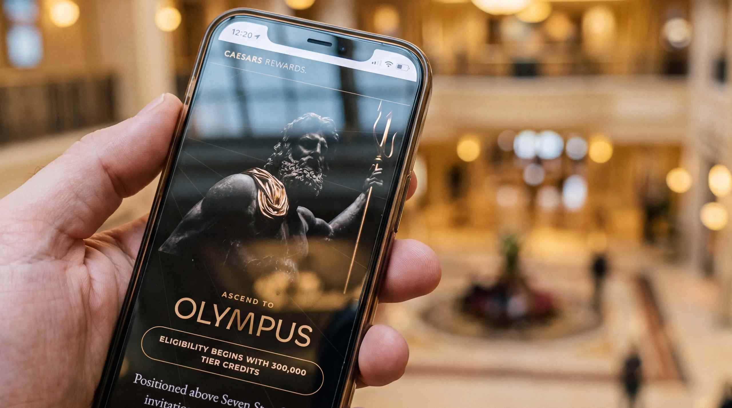 Olympus status on phone